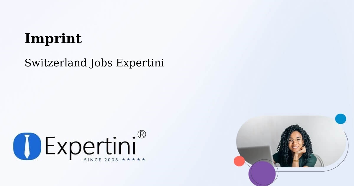 Imprint – Villigen - Switzerland Jobs Expertini